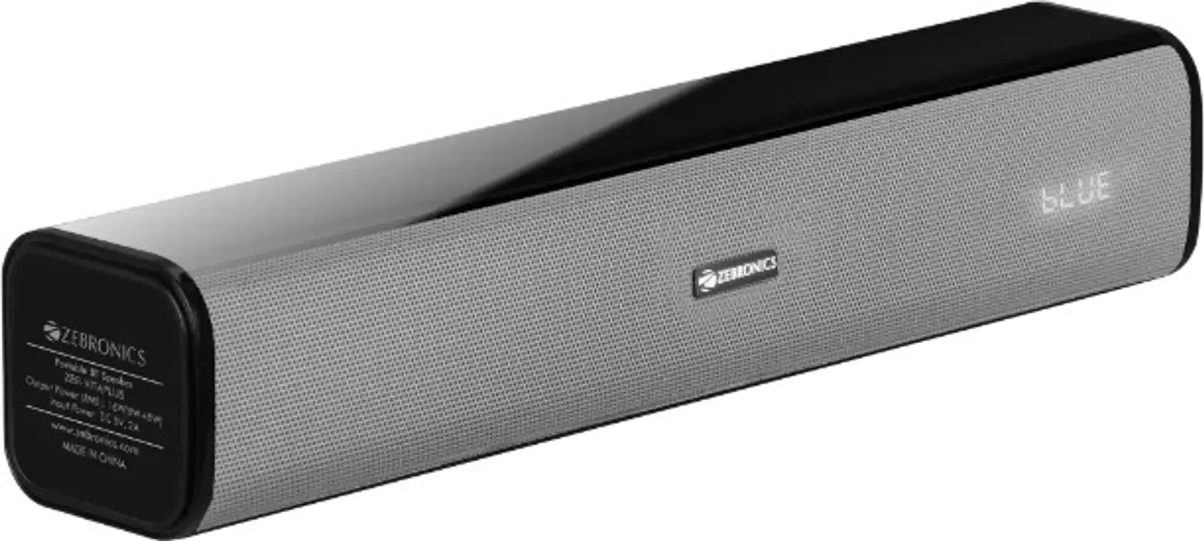 ZEBRONICS Zeb-Vita Plus 16 W Bluetooth Laptop/Desktop Speaker  (Grey, Stereo Channel)
