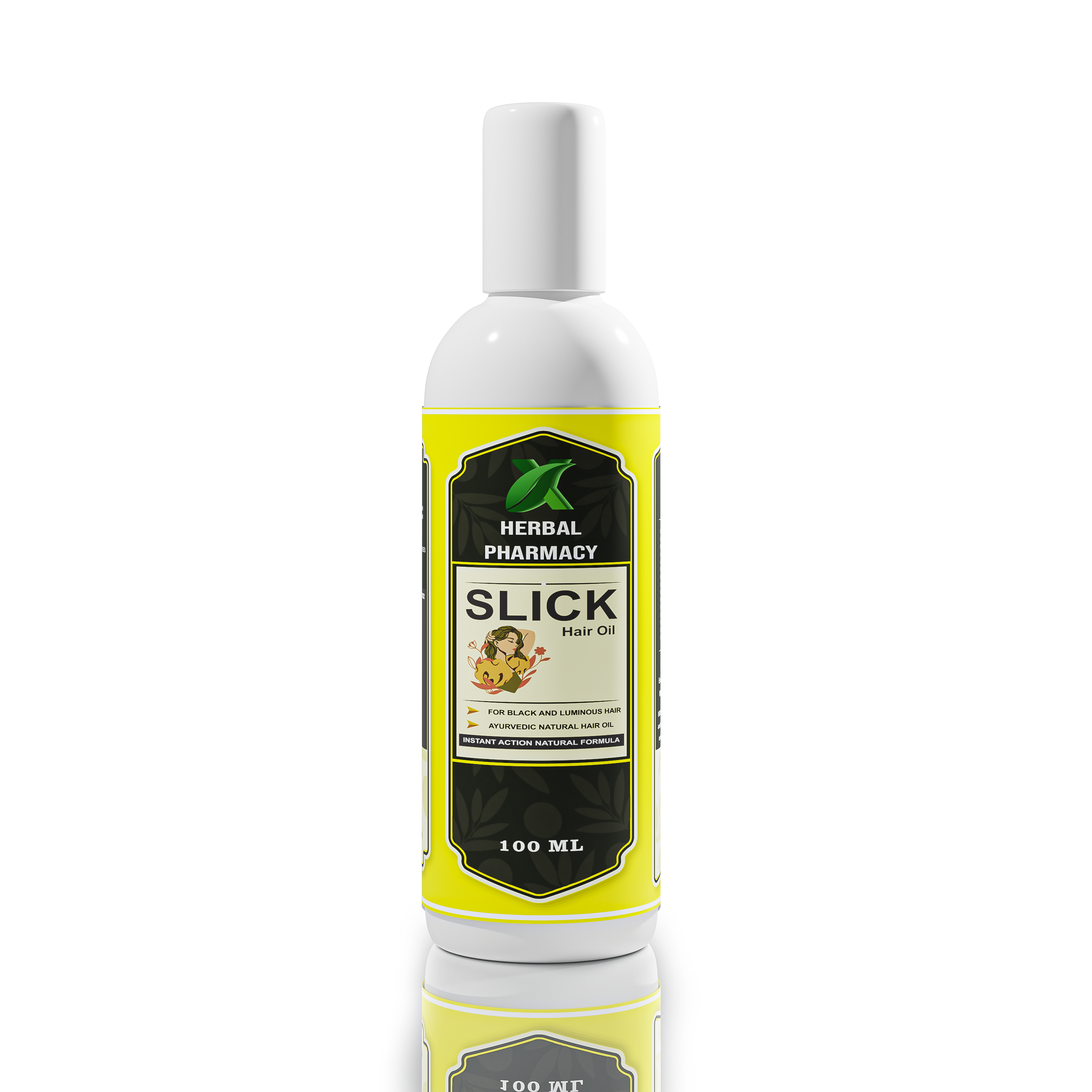 Herbal Pharmacy SLICK Good Herbs Onion Hair Oil (Hair Repair & Nourishment ) (100 ml)