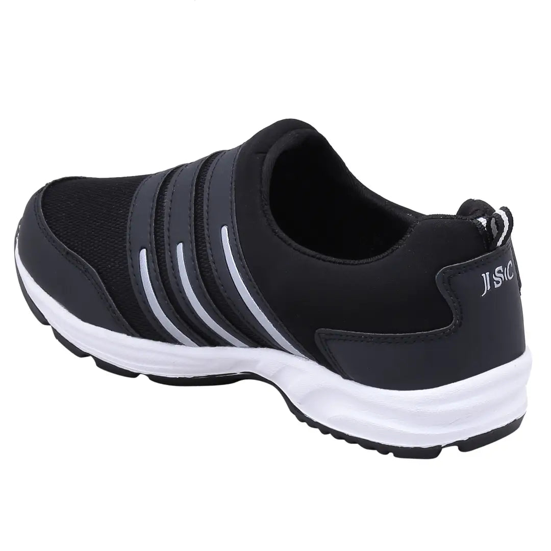 Men's Mesh Black Sports Running Shoes