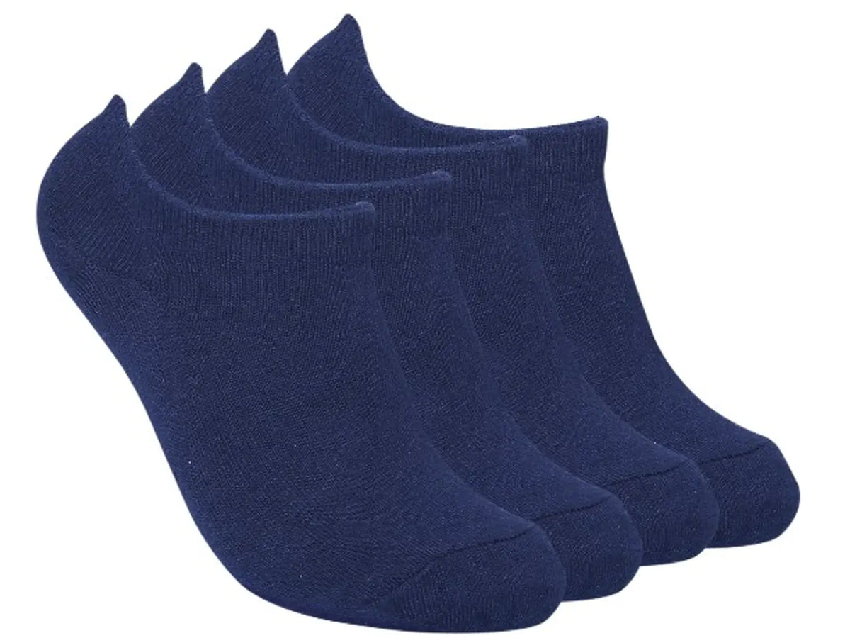 FABdon Cotton Loafer Socks (4 Pair)