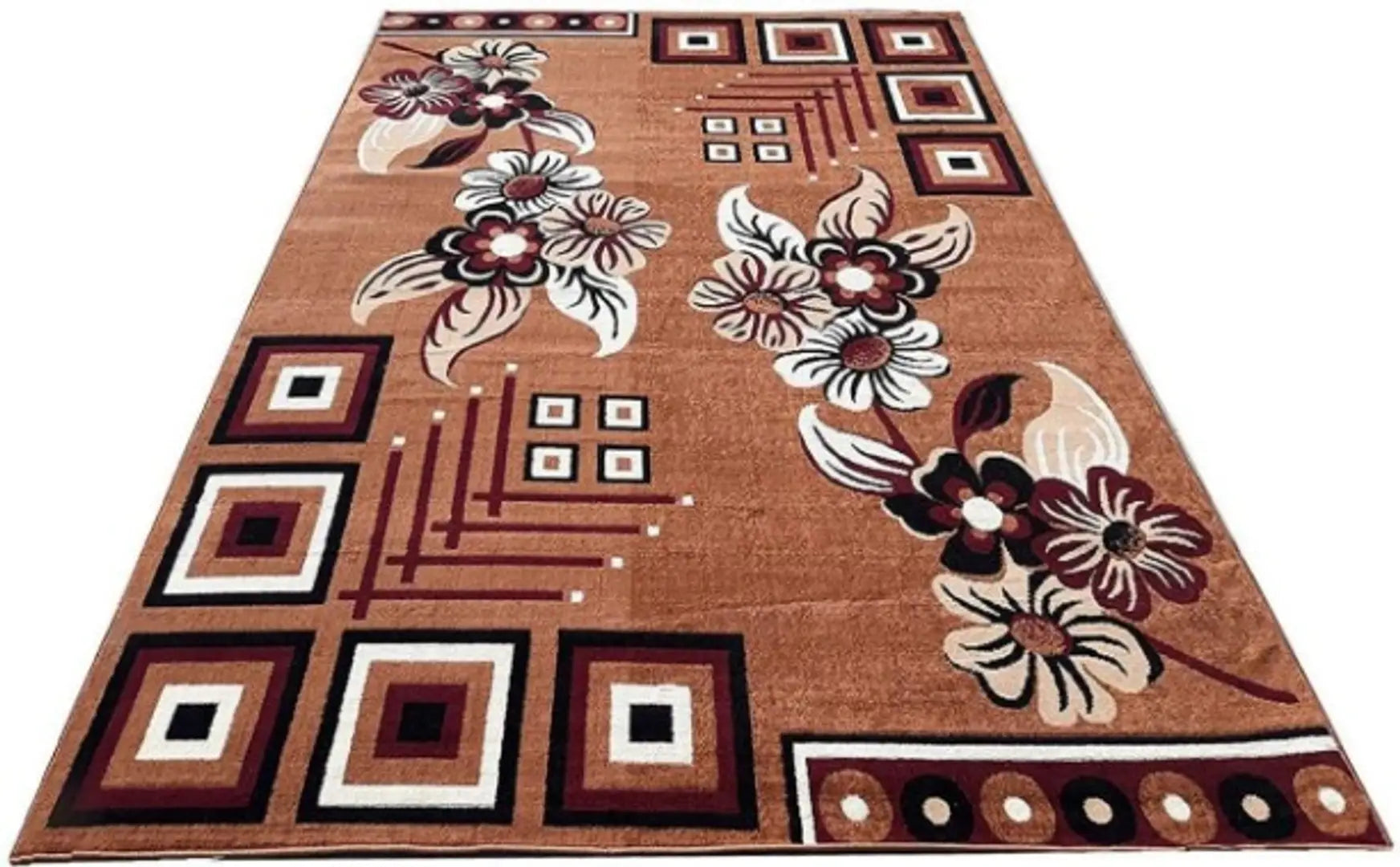 SUPER CARPETS PREMIUM QUALITY LIGHT WEIGHT CARPET WITH 5 TO 6 MM THICKNESS RUG