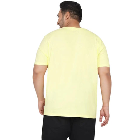 Men Plus Size Regular Fit Casual T-shirt For Men