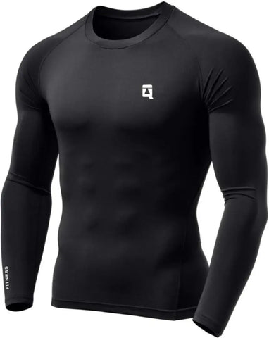 Quada Compression Swimming t Shirt Full Sleeves for Men