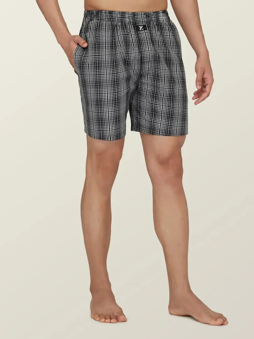 XYXX Cotton Checkered Boxer For Men (Pack of 2)